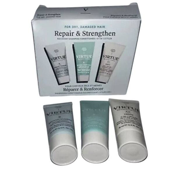 Virtue Repair & Strengthen Recovery Shampoo Conditioner 6-in-1 Styler 0.5oz/15mL - Picture 1 of 3